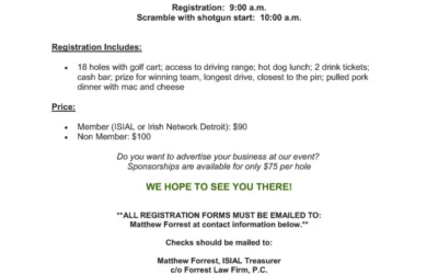 28th Annual Irish Network Detroit Golf Scramble